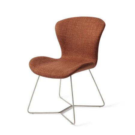 Jesper Home Moji eetkamerstoel happy hazel beehive steel
