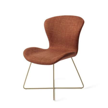 Jesper Home Moji eetkamerstoel happy hazel beehive gold