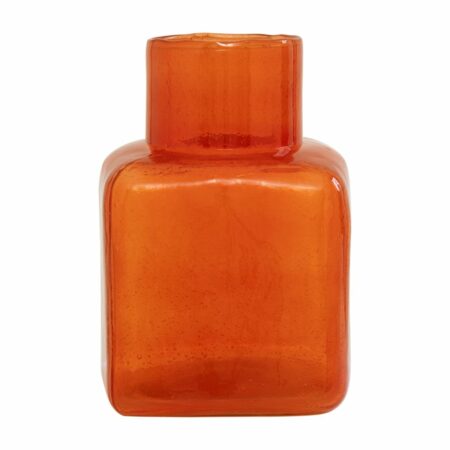 Urban Nature Culture Elia vaas gerecycled glas tomato cream
