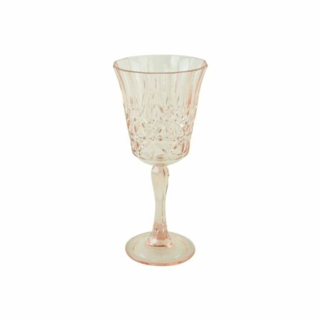 ZES10 Clyde acryl wijnglas roze