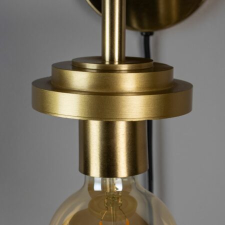 DutchBone Aden wandlamp metaal antique brass