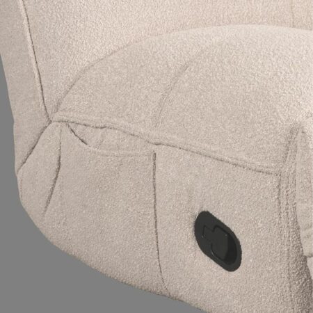 Relaxfauteuil Take it easy - boucle naturel - Afbeelding 7