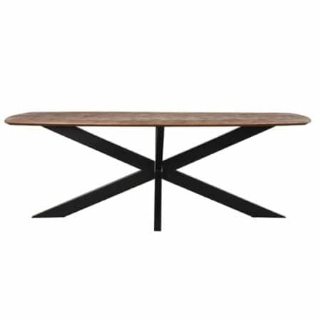 Zane eettafel - espresso mangohout 220cm - Afbeelding 3