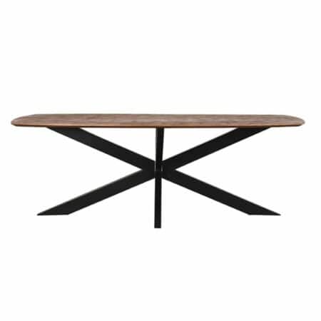 Zane eettafel - espresso mangohout 190cm - Afbeelding 3