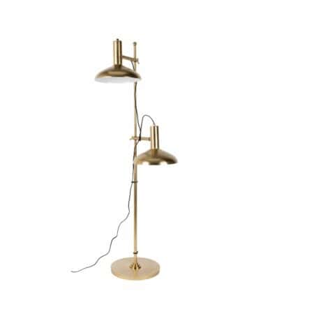 Dutchbone Karish vloerlamp - metaal goud - Afbeelding 3