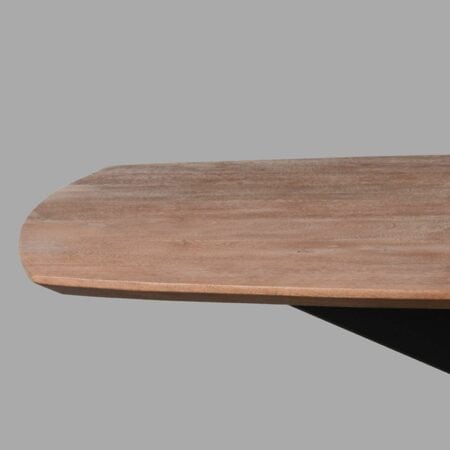 Zane eettafel - espresso mangohout 220cm - Afbeelding 4