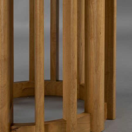 Dutchbone Barlet eettafel rond - eikenhout 120cm - Afbeelding 3