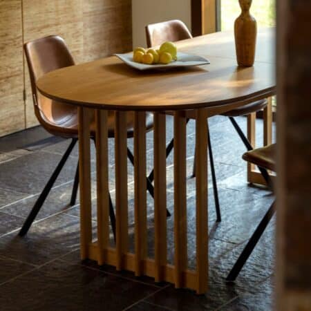 Dutchbone Barlet eettafel - eikenhout 200-240cm - Afbeelding 5