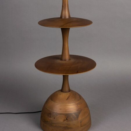 Dutchbone Cath vloerlamp - walnut - Afbeelding 5