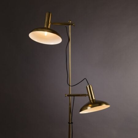 Dutchbone Karish vloerlamp - metaal goud - Afbeelding 4