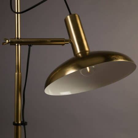 Dutchbone Karish vloerlamp - metaal goud - Afbeelding 6