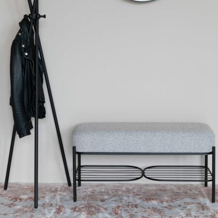 Bench Milou - stof grijs - Afbeelding 9