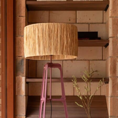 Dutchbone Afra vloerlamp - plum - Afbeelding 9
