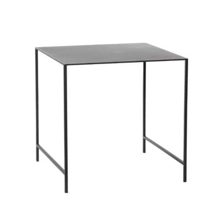 Hübsch salontafel - metaal zwart set van 2 - Afbeelding 3