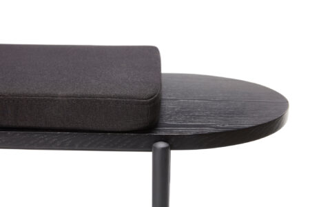 Hübsch bankje - Norm Bench zwart - Afbeelding 3