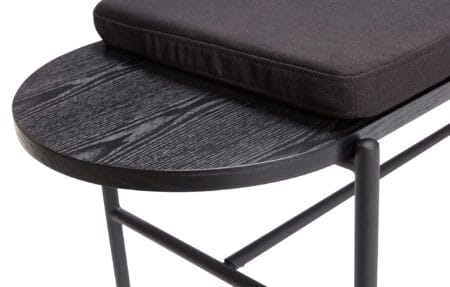Hübsch bankje - Norm Bench zwart - Afbeelding 4