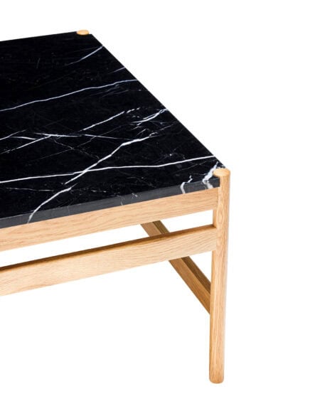 Hübsch Rauw salontafel medium - naturel zwart - Afbeelding 5